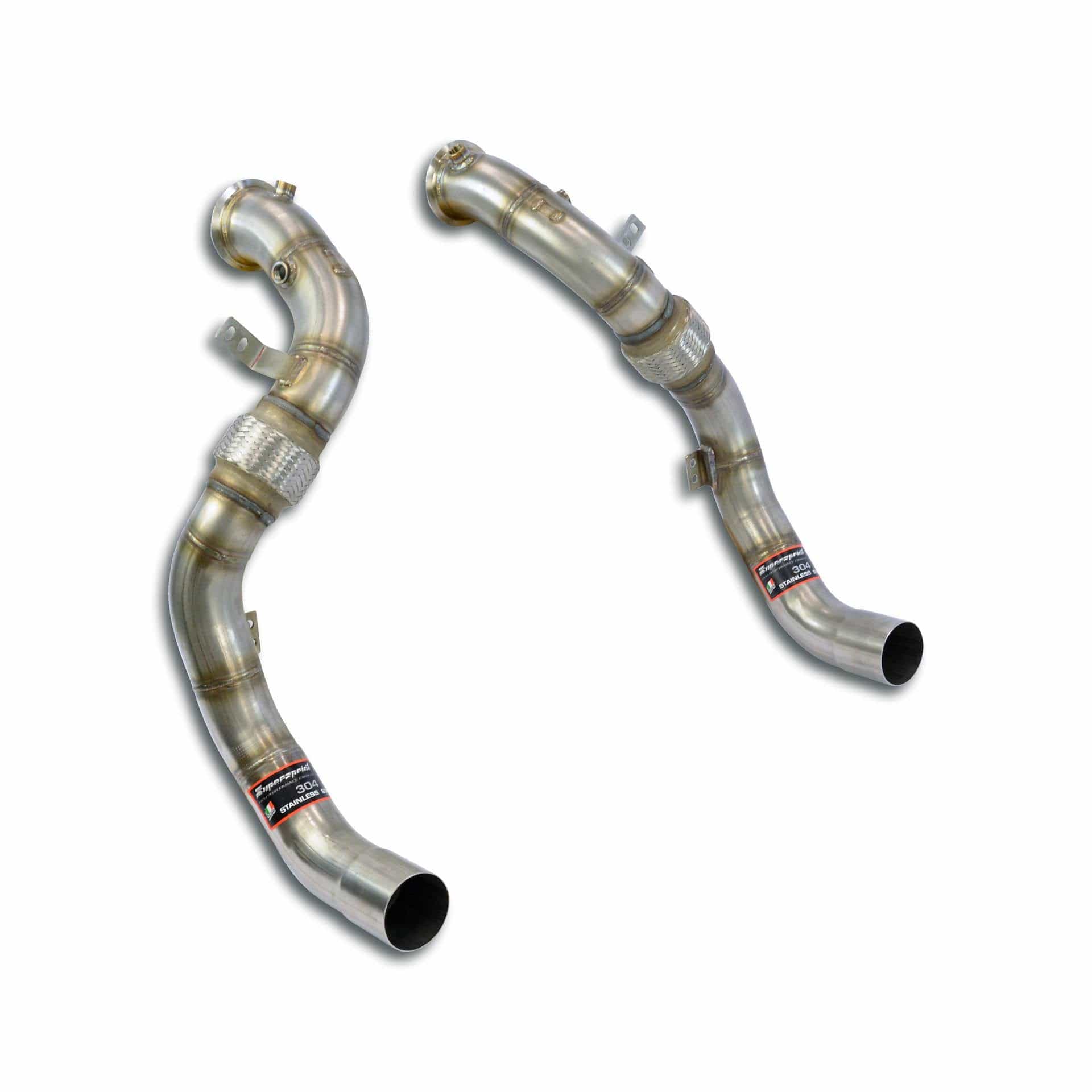 Supersprint BMW F90 M5 Right & Left Turbo Catless Downpipe Kit - ML Performance UK