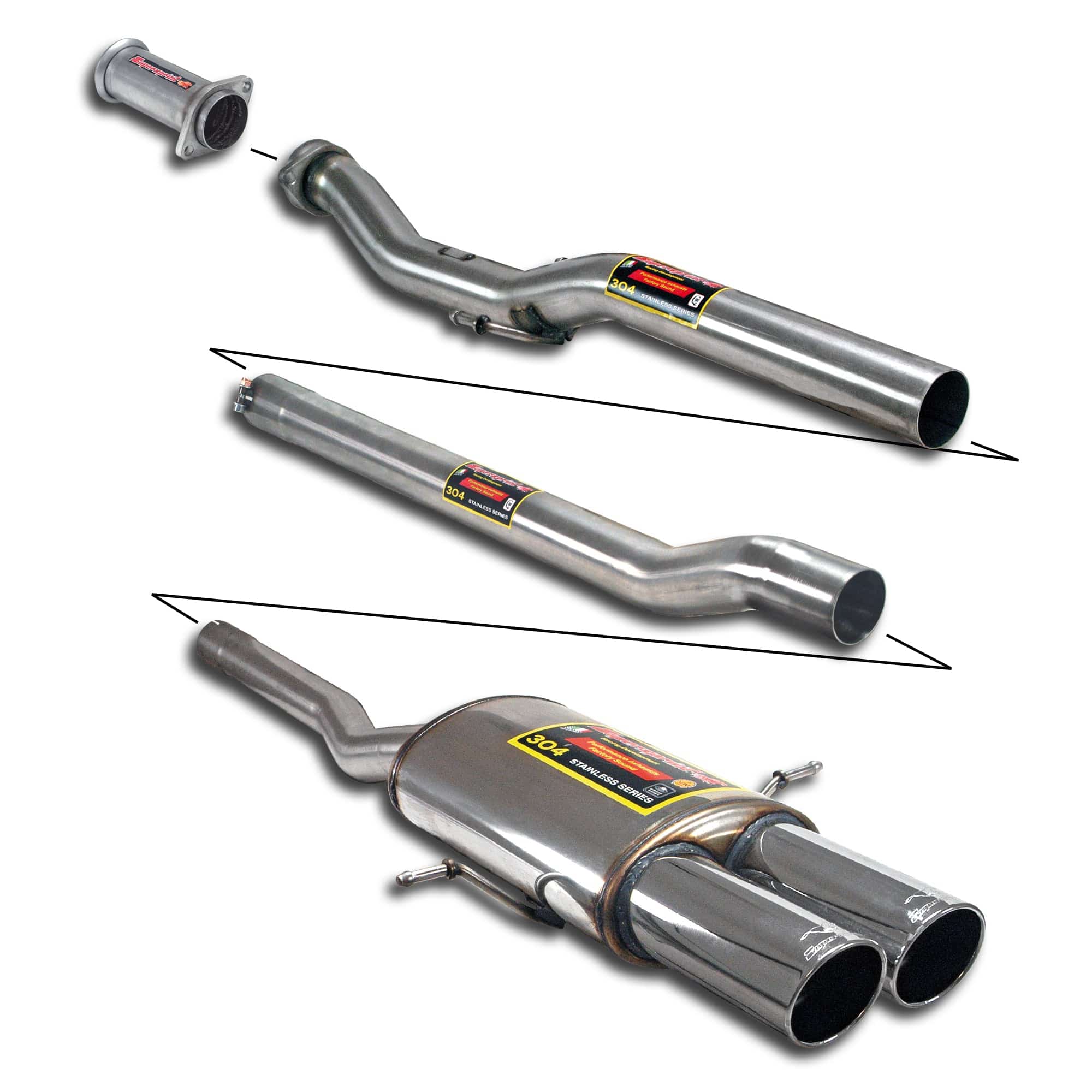 R56 cat sales back exhaust
