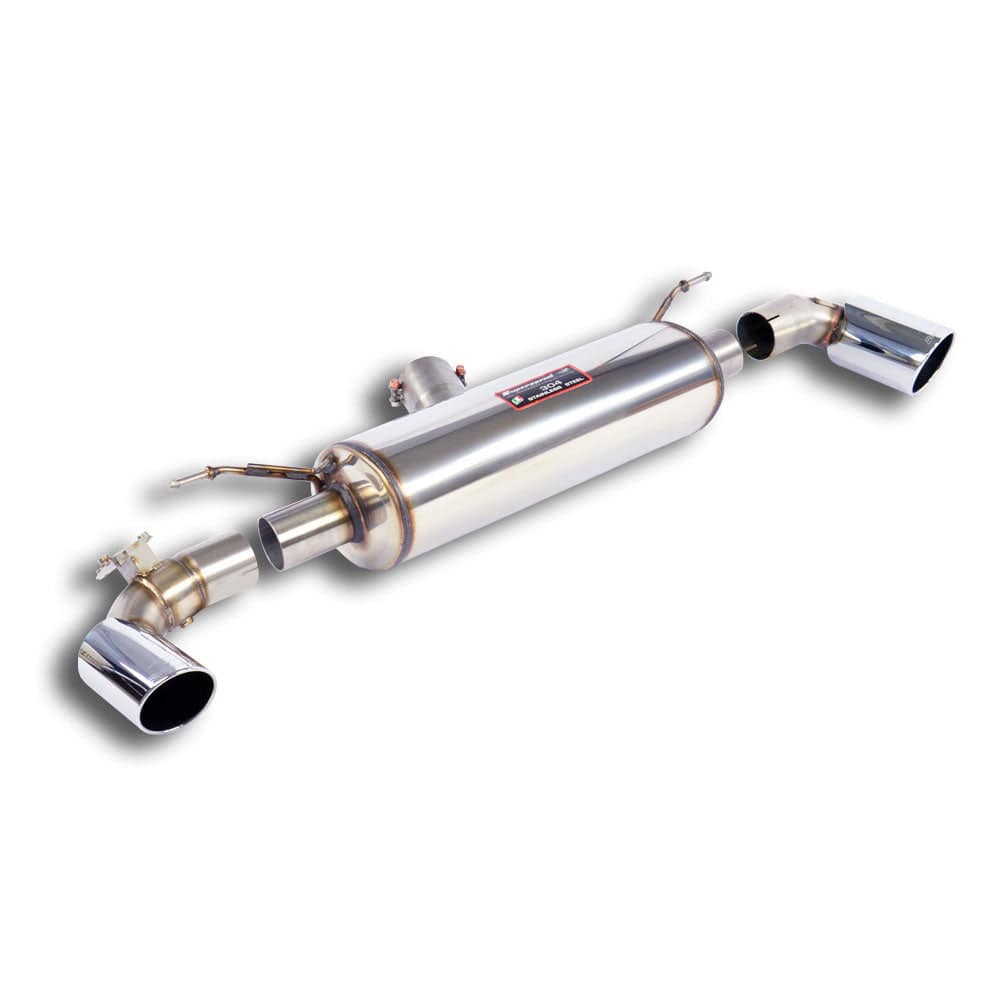 Supersprint BMW F20 F21 VALVED REAR EXHAUST 80MM TAILPIPES (M140i) ML Performance US