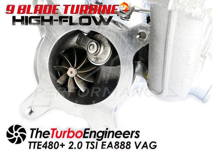 TTE VW 2.0T TSI Turbocharger Upgrade TTE480 EA888 Gen1 (Golf GTI Leon FR Scirocoo) - ML Performance UK