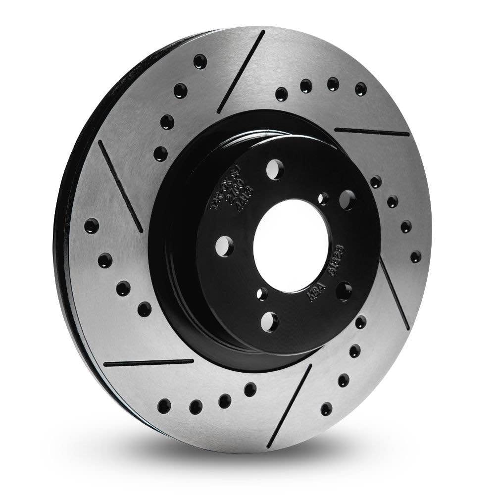 Tarox BMW E90 E92 335i 348mm Sport Japan Drilled & Slotted Front Brake Discs - ML Performance UK