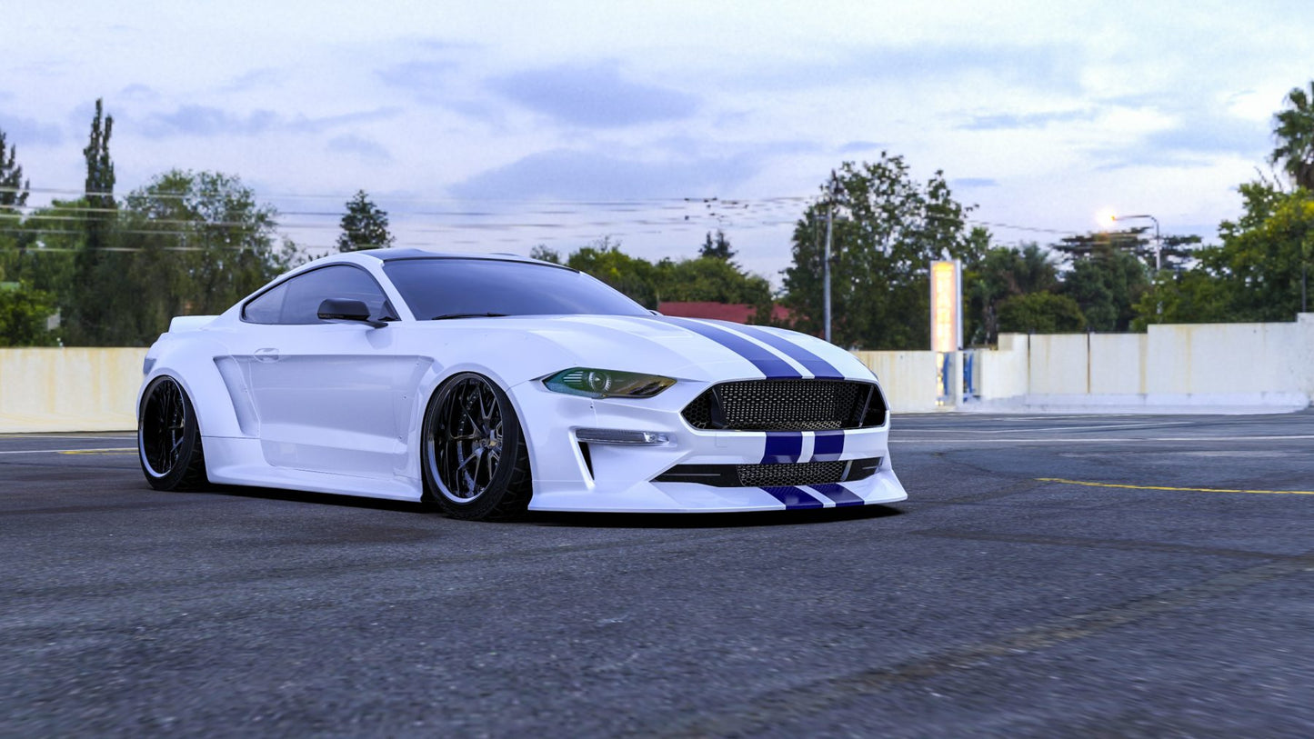 Clinched 2018 Ford Mustang Widebody Kit
