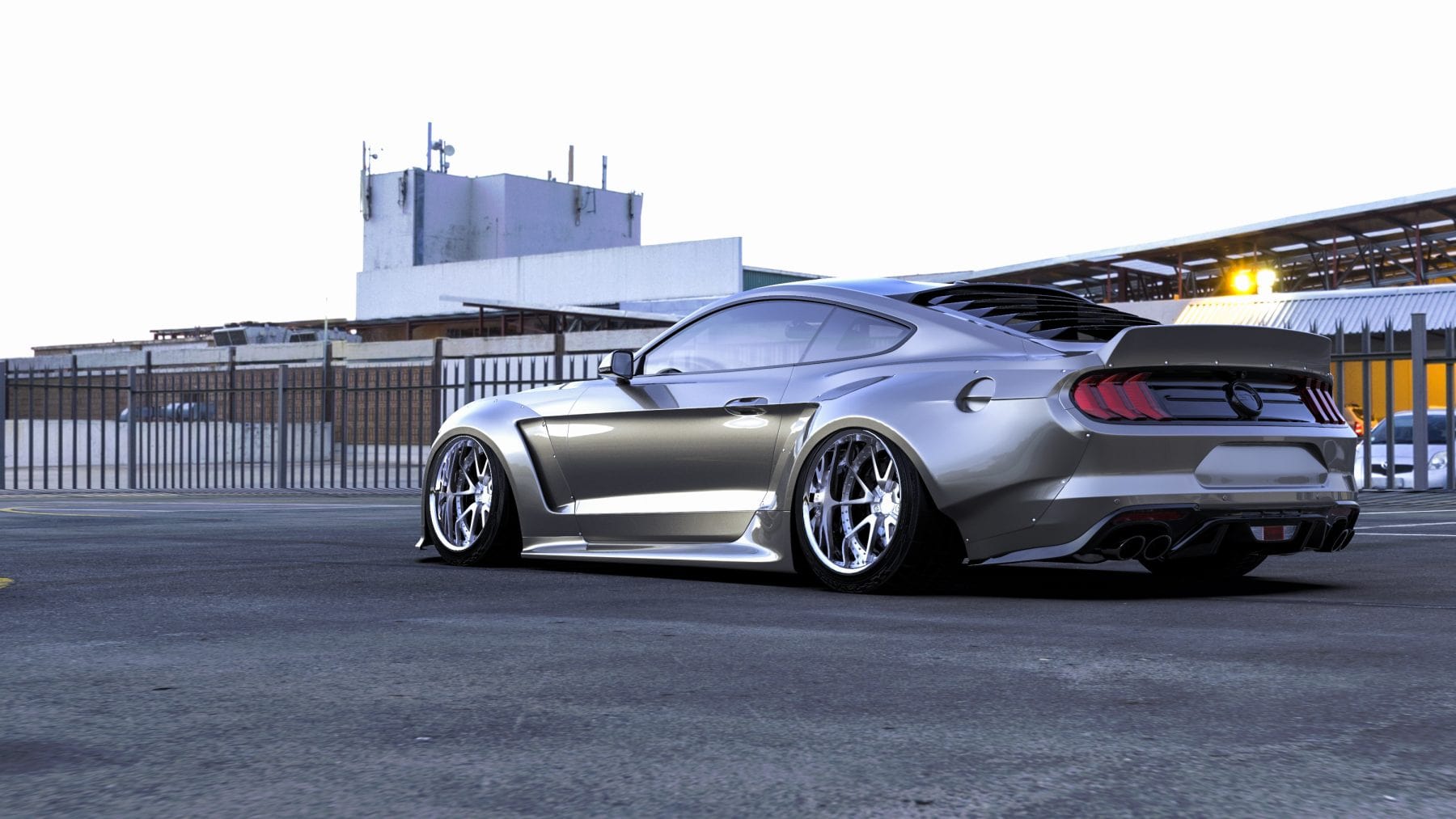 Clinched 2018 Ford Mustang Widebody Kit