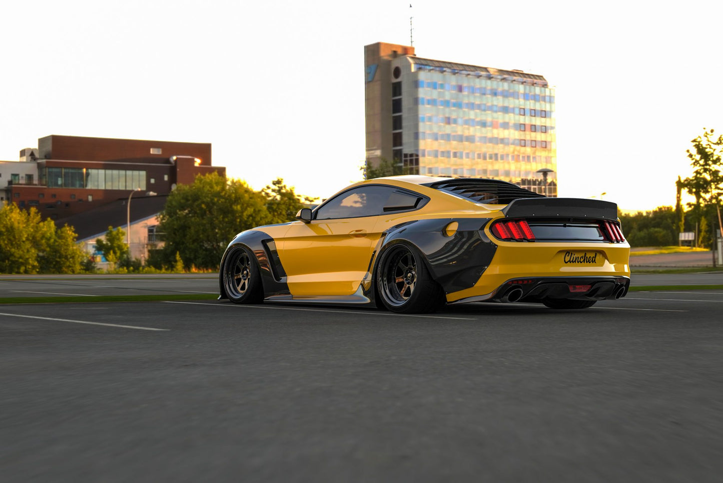 Clinched 2015-2017 Ford Mustang Widebody Kit