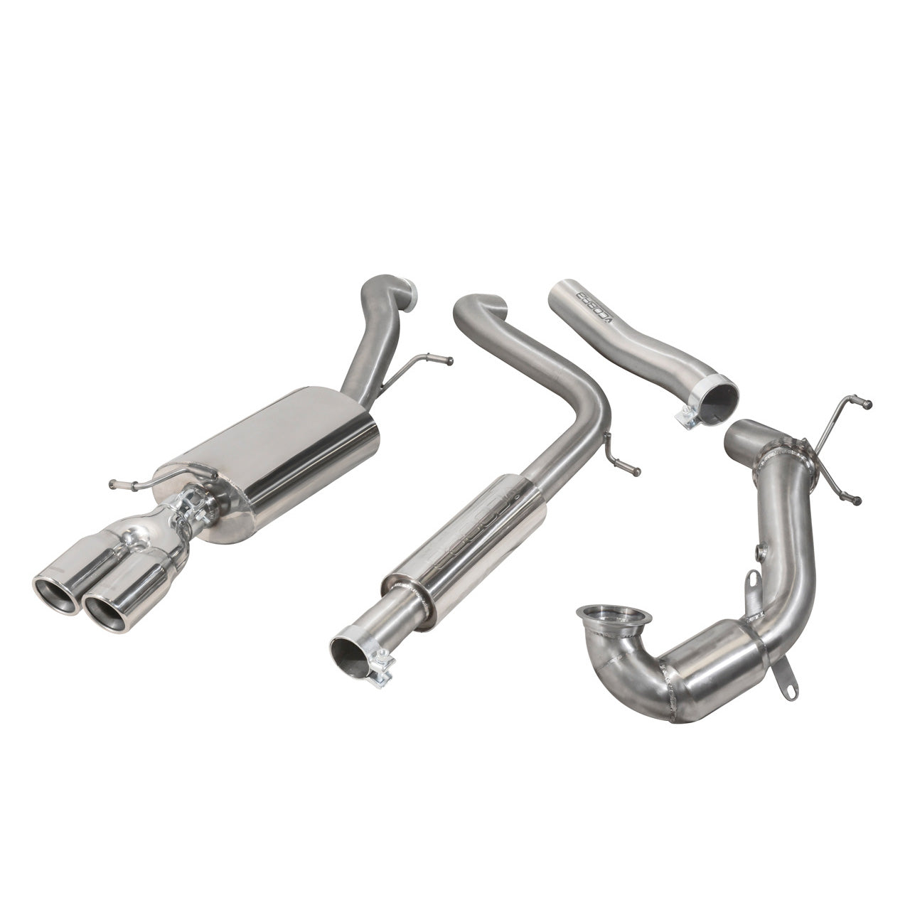Cobra Exhaust VW Polo GTI (6C) 1.8 TSI (15-17) Turbo Back Performance Exhaust | ML Performance UK Car Parts