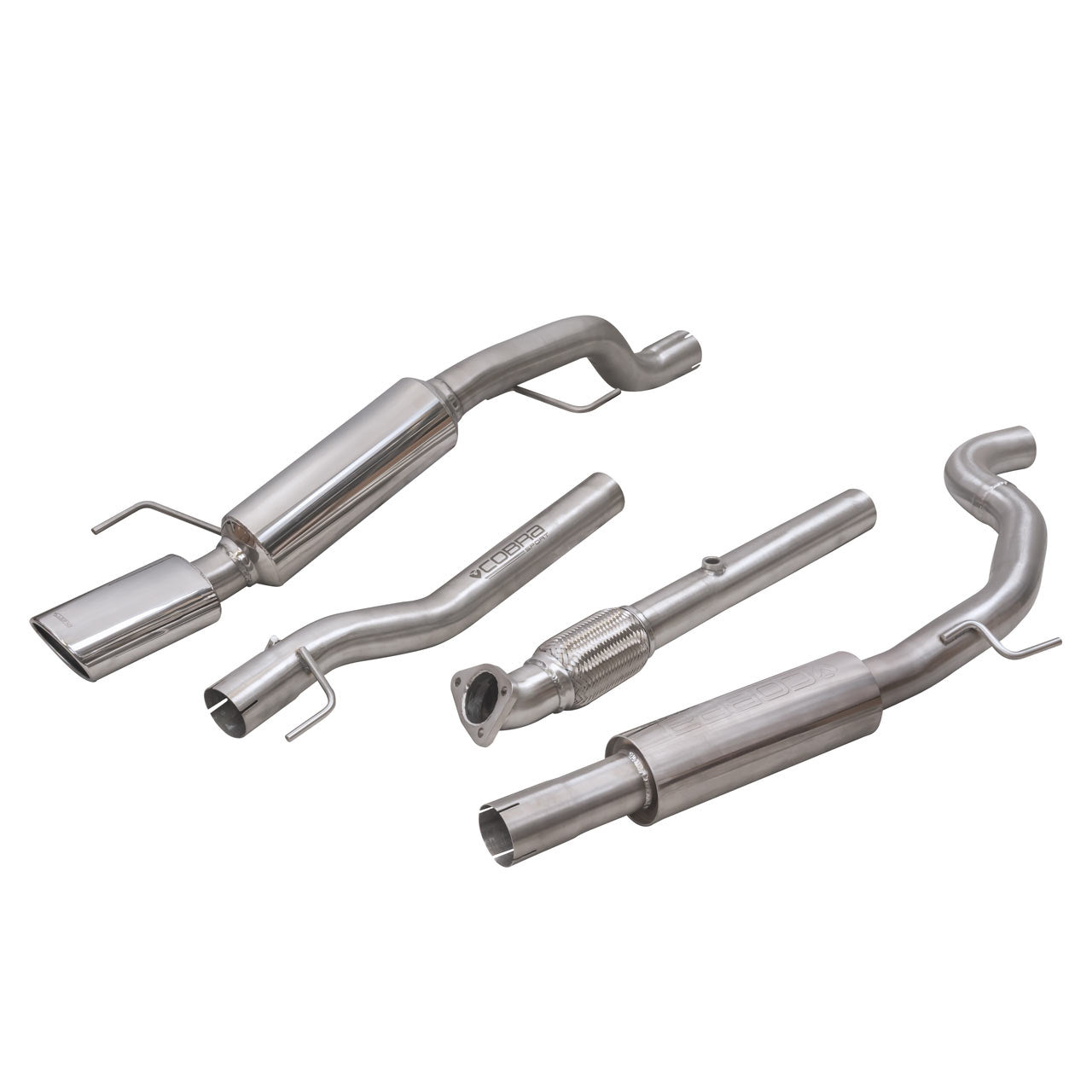 Cobra Exhaust Vauxhall Corsa E 1.4 Turbo (15-19) Cat Back Performance Exhaust | ML Performance UK Car Parts
