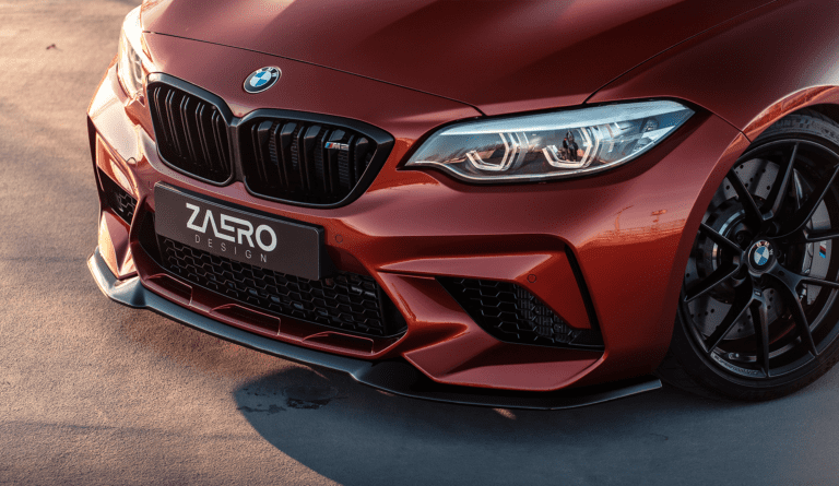 Zaero BMW F87 M2 Competition EVO-S Front Lip Splitter