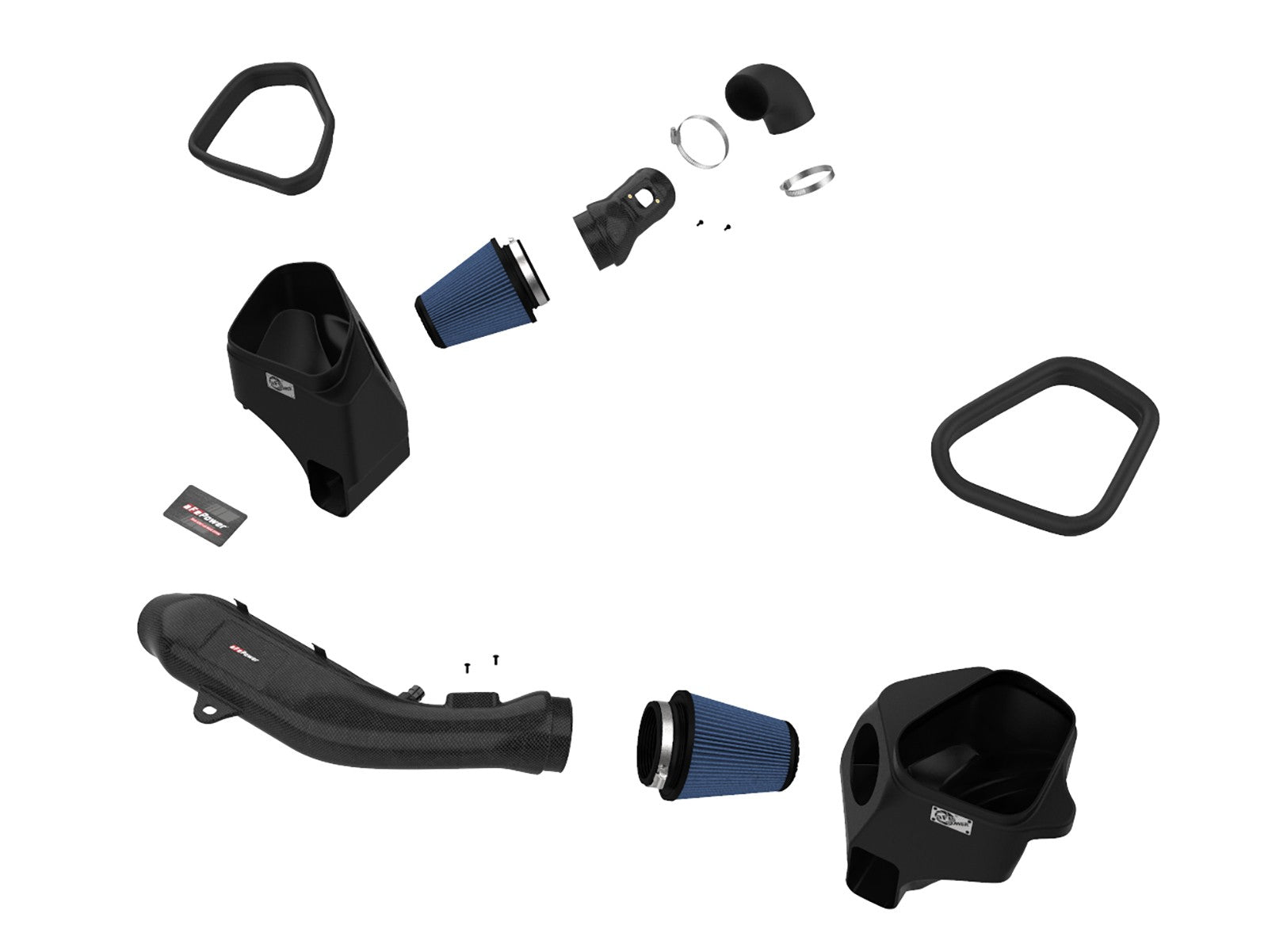 aFe BMW F80 F82 Track Series Cold Air Intake System with Pro 5R Filter (M2 Competition, M3, M3 CS, M4, M4 CS & M4 GTS) - ML Performance UK