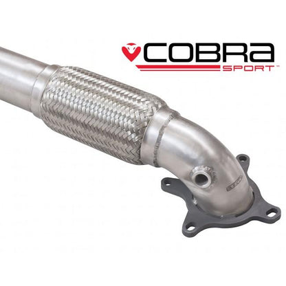 Cobra Exhaust Audi A3 (8P) 2.0 TFSI 2WD (3 & 5 Door) Front Pipe Sports Cat / De-Cat Performance Exhaust