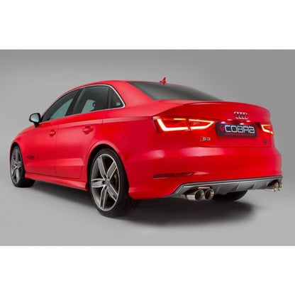 Cobra Exhaust Audi S3 (8V) Saloon (Valved) (13-18) Turbo Back Performance Exhaust
