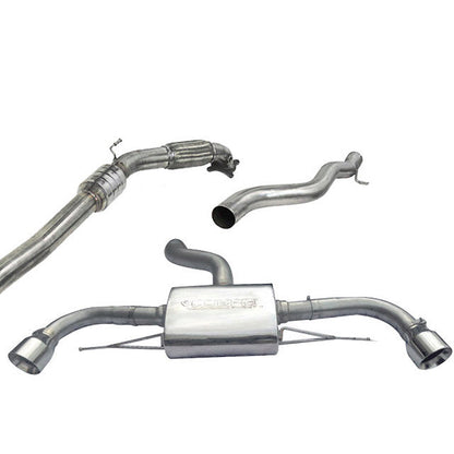 Cobra Exhaust Audi TT (Mk2) 2.0 TFSI (Quattro) 2012-14 Turbo-Back Performance Exhaust