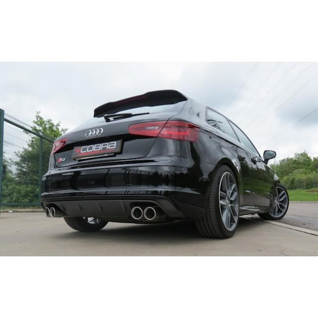 Cobra Exhaust Audi S3 (8V) 3 Door (Non-Valved) (13-17) Turbo Back Performance Exhaust