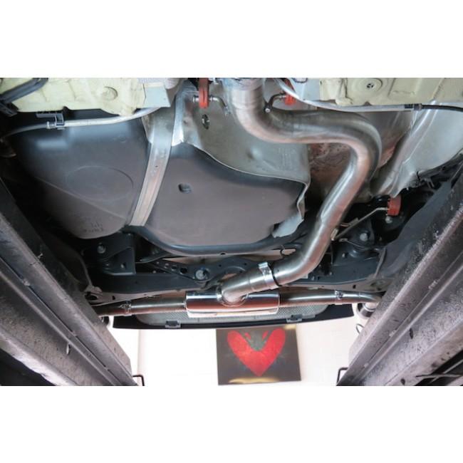 Cobra Exhaust Audi TT (Mk2) 1.8/2.0 TFSI (2WD) 2011-14 Dual Exit Turbo Back Performance Exhaust