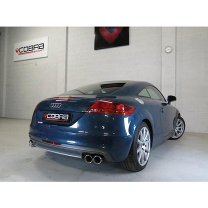 Cobra Exhaust Audi TT (Mk2) 1.8/2.0 TFSI (2WD) (2007-11) Turbo Back Performance Exhaust