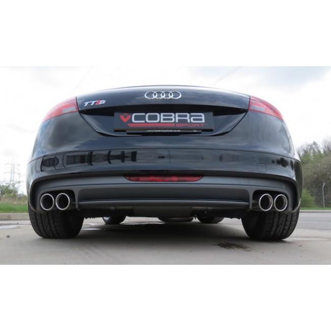 Cobra Exhaust Audi TTS (Mk2) Quattro Turbo Back Performance Exhaust