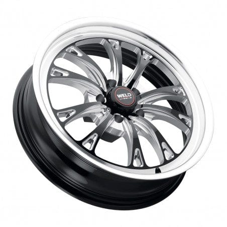 Weld S15770022P42 Belmont Drag S157 Wheel 17x10 5x120 ET42 BS7.15 Gloss Black MIL - DIA