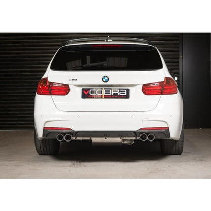 Cobra Exhaust BMW 330D (F30/F31) Quad Exit M3 Style Exhaust Conversion