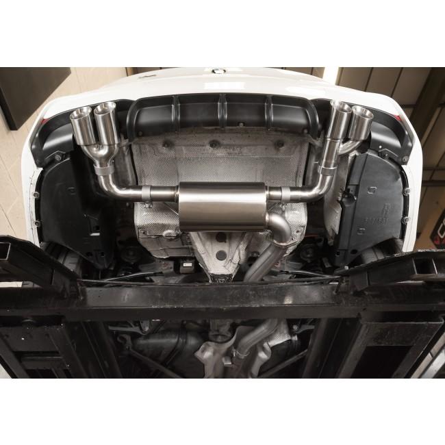Cobra Exhaust BMW 435D (F32/F33/F36) Quad Exit M4 Style Performance Exhaust Conversion