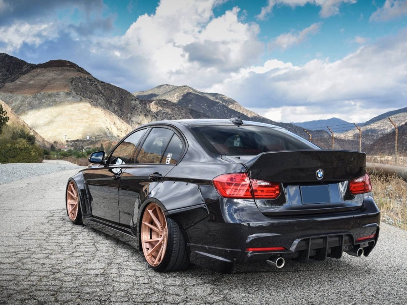 Clinched BMW 3-series F30 Ducktail Spoiler