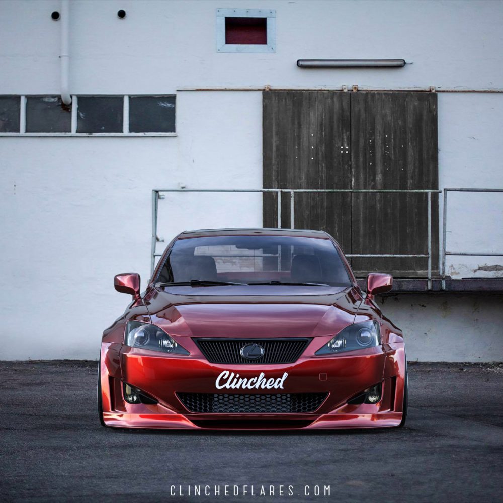 Clinched Lexus IS250 IS350 Widebody Kit