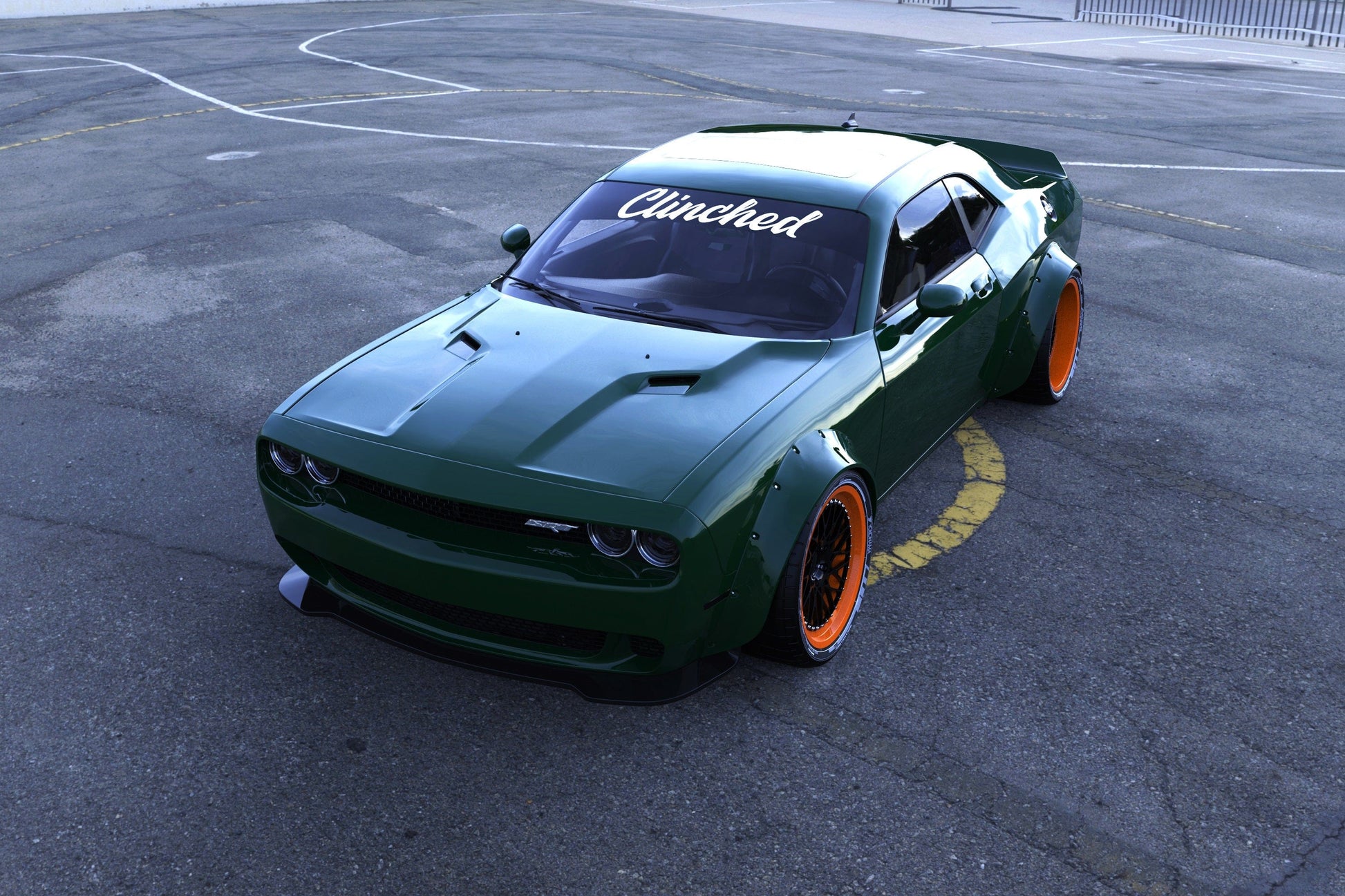 Clinched “New School XL” 10cm/3.9” Fender Flares