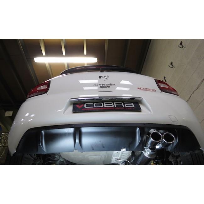 Cobra Exhaust Citroen DS3 1.6 THP Cat Back Performance Exhaust