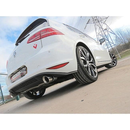 Cobra Exhaust VW Golf GTD (Mk7) 2.0 TDI (5G) (14-17) GTI Style Cat Back Performance Exhaust