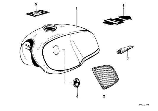 Genuine BMW 16111234047 Knee Padding Left (Inc. R90S, R 75) | ML Performance UK UK Car Parts
