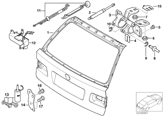 Genuine BMW 51247015854 E39 Hollow Bolt Set (Inc. 525i, 525tds & 525d) | ML Performance UK UK Car Parts