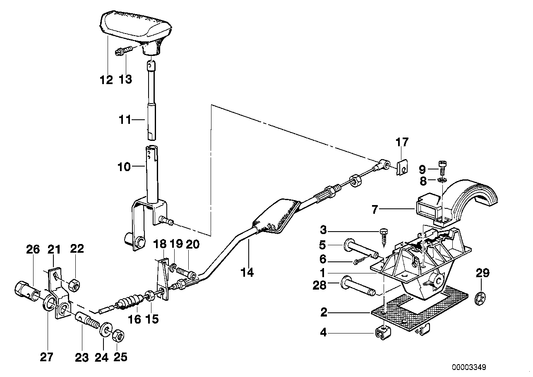 Genuine BMW 24511218412 E31 E32 E34 Support Noise Absorbing (Inc. 525i, 735iL & 530i) | ML Performance UK UK Car Parts