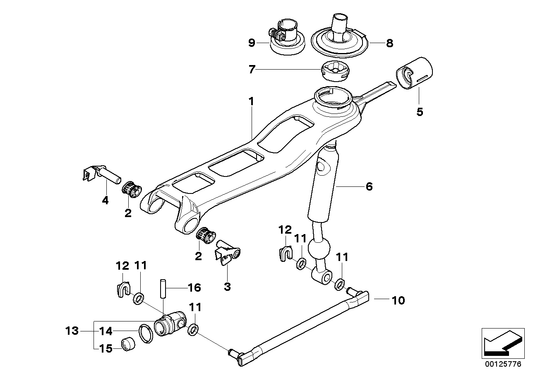 Genuine BMW 25117530212 E60 Vibration Absorber F=175HZ (Inc.  & 530i) | ML Performance UK Car Parts