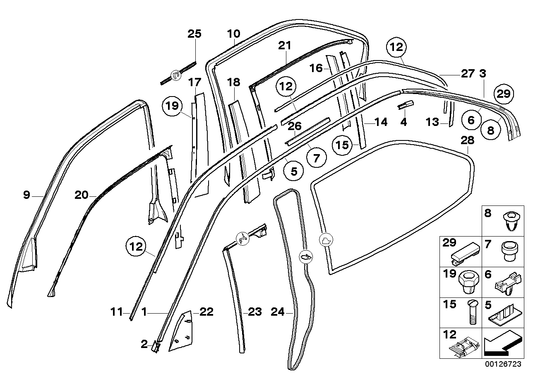 Genuine BMW 51348150490 E38 Covering, Rear Right (Inc. 728iL, 735iL & 740iLP) | ML Performance UK UK Car Parts