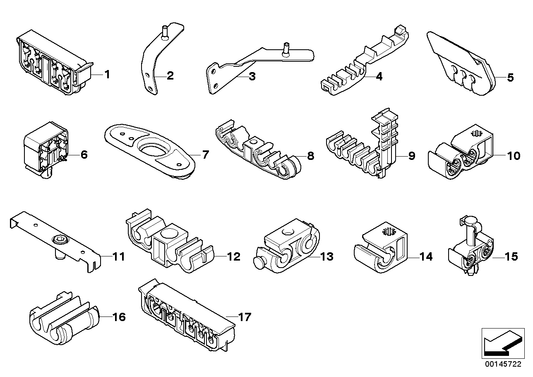 Genuine BMW 34306783636 E63 E61 E64 Spacer, 3-Piece (Inc. 530xd, 525d & 540i) | ML Performance UK UK Car Parts