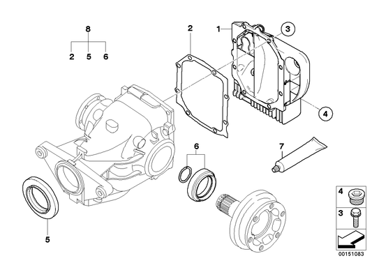 Genuine BMW 07119904249 E60 E85 Hex Bolt With Washer M10X60-8.8-ZNS (Inc. Z4 2.2i, 525i & 520i) | ML Performance UK Car Parts
