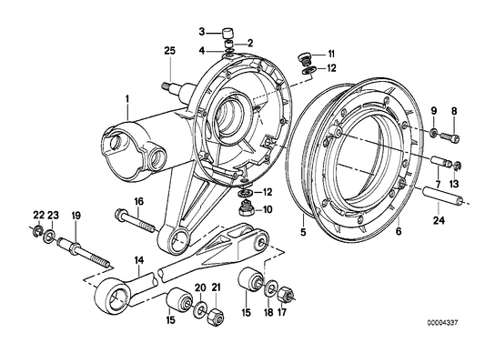 Genuine BMW 35211458082 Bolt (Inc. R 80 GS, R 100 R & R 100 GS) | ML Performance UK UK Car Parts