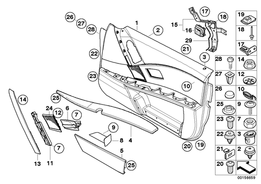 Genuine BMW 51417897877 E60 Armrest, Left SEPANG BRONZE (Inc. M5) | ML Performance UK UK Car Parts