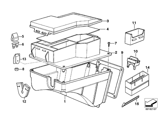 Genuine BMW 71236911028 E36 Stick-On Label In Fuse Box ENGLISH (Inc. Z3 2.8, Z3 M & Z3 1.9) | ML Performance UK Car Parts