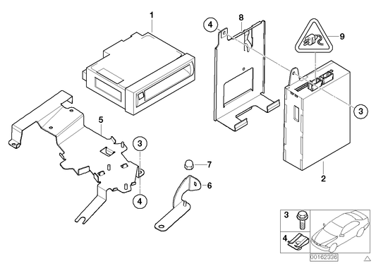 Genuine BMW 65909176685 R53 E86 Navigation Computer (Inc. Z4 3.0si, Cooper & 316i) | ML Performance UK UK Car Parts