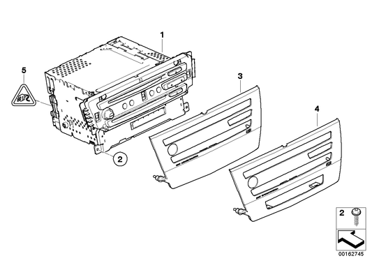 Genuine BMW 65839133777 E91 E92 E90 At-Ccc Cd (Inc. 335xi, 335i & 328xi)