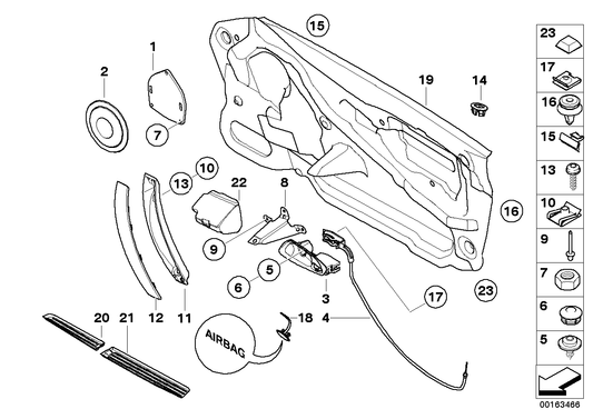 Genuine BMW 41517042839 E85 E86 Left Bracket (Inc. Z4 3.0si, Z4 2.5si & Z4 2.2i) | ML Performance UK UK Car Parts