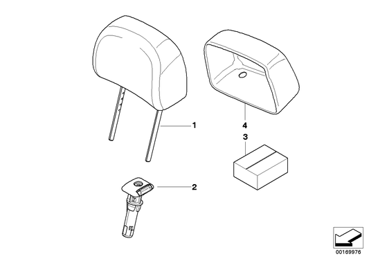 Genuine BMW 52107117107 E63 Guide Left BASALTGRAU (Inc. 645Ci, 650i & 630i) | ML Performance UK UK Car Parts