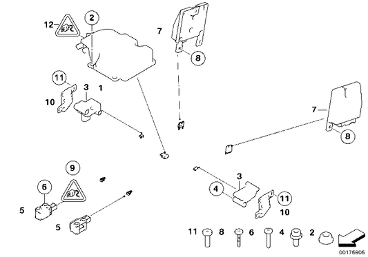 Genuine BMW 61136925210 E83 Covering Cap 4POL./Z- CODE (Inc. X3) | ML Performance UK UK Car Parts