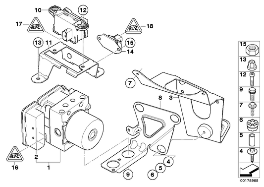 Genuine BMW 34502460436 E60 E63 E64 Exchange Hydraulic Unit Dsc (Inc. M5 & M6) | ML Performance UK UK Car Parts