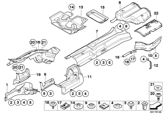Genuine BMW 51487132299 E60 E61 Heat Insulator F Left Rear Wheel Housing (Inc. 525xd, 528i & 530i) | ML Performance UK UK Car Parts