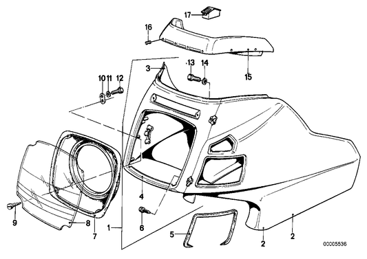 Genuine BMW 46631239101 Holder (Inc. R65T, R45T/N) | ML Performance UK UK Car Parts