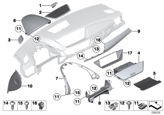 Genuine BMW 51169257648 E84 TriCover For Scoop TERRA (Inc. X1) | ML Performance UK UK Car Parts