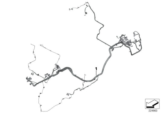 Genuine BMW 61112360340 Audio Wiring Harness, Duplicate (Inc. M4 CS, M4 GTS & M4) | ML Performance UK UK Car Parts