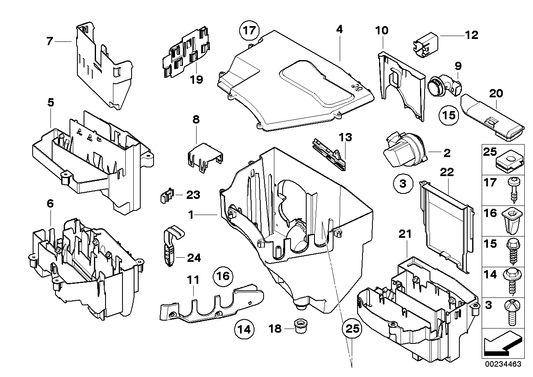 Genuine BMW 12907532889 E63 E64 Separator Plate (Inc. 630i, 530i & 525xi) | ML Performance UK UK Car Parts