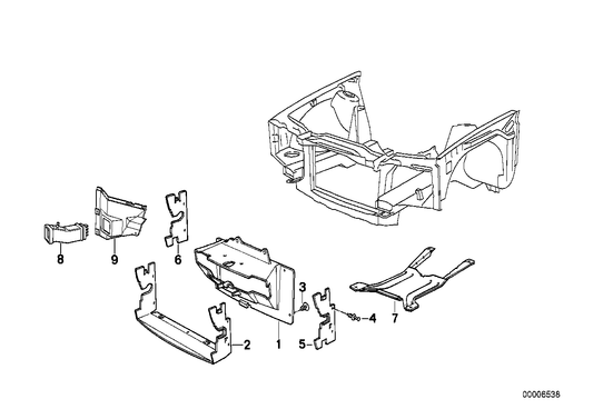 Genuine BMW 51711966577 E30 Air Intake Tube Left (Inc. 320is, 325ix & 325i) | ML Performance UK UK Car Parts