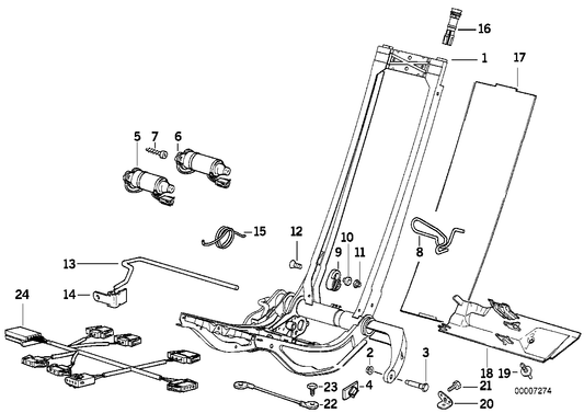 Genuine BMW 12521285014 E39 E36 E32 Clamp (Inc. 750i, 320d & M3) | ML Performance UK UK Car Parts